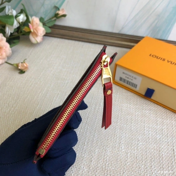 LOUIS CARD ZIPPED HOLDER VUITTON 0424